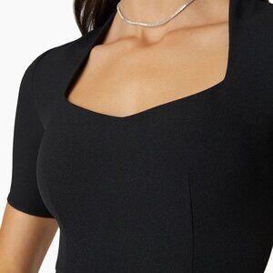 Shoshanna Gown size 6 NWT Queen Anne neckline